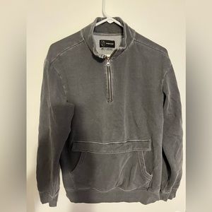 Gray Half Zip - Men's Medium